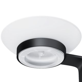 Стеклянная мыльница с настенным держателем Am.Pm X-Joy чёрный матовый A8434222